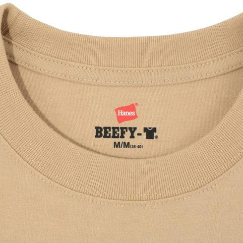 Hanes Beefy Heavyweight Tee Beige